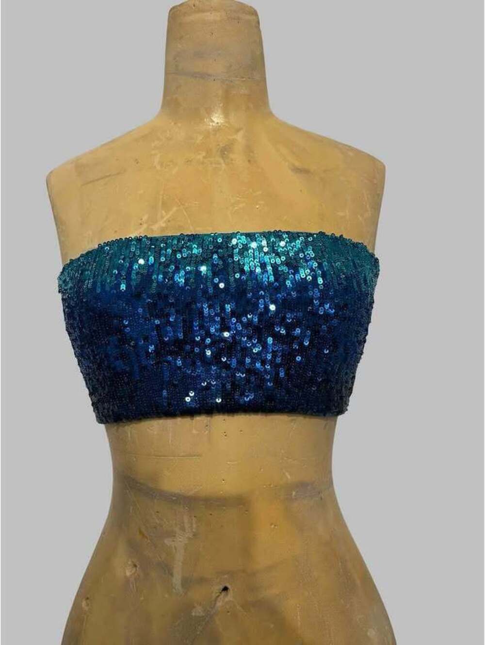 Sequin Tube Top